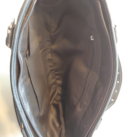 Ladies Bling Alligator Western Shoulder Purse - Picture 5 of 7